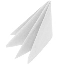 Duni 2Ply White Cocktail Napkins 24cm x 24cm x 1200 (314008)